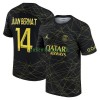 Maillot de Supporter Paris Saint-Germain JUAN BERNAT 14 Quatrième Jordan 22-23 Pour Homme